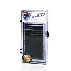 NBM, Set di ciglia singole C-Curl, 0,15 - 9 mm, 4160 pz.