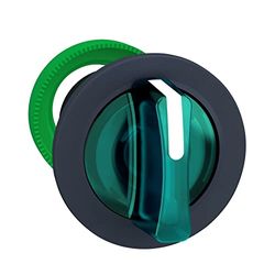 Industry ZB5FK1333 CABEZA SEL.FLUSH LUM.VERDE 3 POS.FIJAS