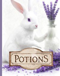 Vintage Bunny Potion Making Spell Book: Witchcraft Sketchbook - Gothic Recipe Notebook, Dark Academia Diary, Halloween Gift