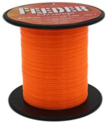 Akiro Pro Feeder Unisex Adult Fishing Line, unisex adult, AMPROFEEOR1000.020, Arancione, 0.2 mm