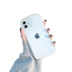 PASUTO Diseñado para iPhone 14 Case Clear；[No amarillea] ；Full Body Rugged Casewith Camera Lens Protector ；Anti-Scratch Clear Back (Clear) Blanco