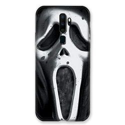 Beschermhoes voor Oppo A9 (2020) Scream, zwart