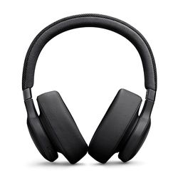 JBL Live 770NC Cuffie Over-Ear Bluetooth Wireless, con Cancellazione Adattiva del Rumore, SmartAmbient, Personi-Fi 2.0, JBL Surround, Connessione Multipoint, fino a 65 Ore di Autonomia, Nero