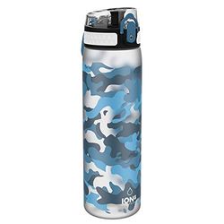 Ion8 Läckagesäker Smal Vattenflaska, BPA-fri, Yogakatt, 500ml (18oz)