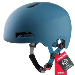 ALPINA Unisex - Volwassenen, HAARLEM Fietshelm, navy matt, 57-61 cm