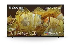 Sony BRAVIA XR, XR-98X90L, Full Array LED, 4K HDR, Google TV, ECO PACK, BRAVIA CORE, Ottimo per PlayStation 5, Aluminium Seamless Edge Design, Modello 2023