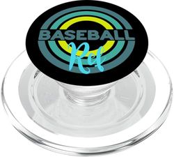 Ref de béisbol con círculos de béisbol modernos PopSockets PopGrip para MagSafe