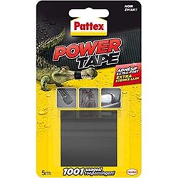 Pattex Power Tape - Cinta adhesiva (5 m), color negro