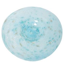 Alexandra House Living Centrotavola Celeste Cristal 36 x 36 x 8 cm
