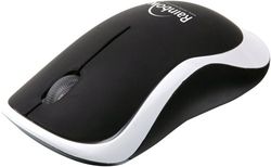 Rainbow R8665B RF Wireless Optisch 800DPI Black Mouse - Muizen (Optisch, RF Wireless, 800 DPI, Zwart)