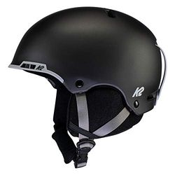 K2 Meridian Casco de esquí y Snowboard, Mujeres, Negro Perla Mate, Medium (55-59cm)