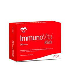 Vitae ImmunoVita Kids 30 sachets | Activate Children's Defenses | Strong Immune System | Yeast Betaglucans, Vitamin D3, Vitamin B6 and Zinc