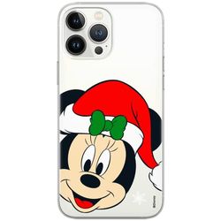 ERT GROUP mobiltelefonfodral för Samsung S10 Lite/A91 originalt och officiellt licensierat Disney mönster Minnie 060 Vit optimalt anpassad till formen på mobiltelefonen, gedeeltelijk transparant