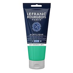 Lefranc Bourgeois Acrílico, verde de verão (IMT), tubo de 80 ml