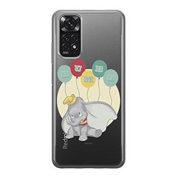 ERT GROUP etui na telefon Xiaomi REDMI NOTE 11S 4G / REDMI NOTE 11 4G, case oryginalny i oficjalnie licencjonowany przez Disney, wzór Dumbo 003, plecki z TPU częściowo przeźroczyste