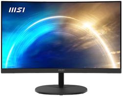 MSI Pro MP2412C Schermo Scrivania 23.6" Full HD - Piastrella VA 1500R, 1920x1080, 100Hz, Comfort oculare, Montaggio VESA, Altoparlanti integrati, DisplayKit - HDMI 1.4b, DisplayPort 1.2a