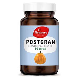 El Granero Integral - Prostgran - 90 Perlas - Elaborado a Base de Semillas de Calabaza y Vitamina E Natural - Ayuda a la Correcta Salud de la Zona Íntima y a las Vías Urinarias