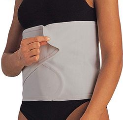 Scudotex Faja Elástica Sicur San Bi-Alas Altura Cm 27 Color Gris Talla 2-1 unidad