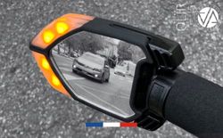 VISAIA BIKE QLIR, para lusterek kierunkowskazów do roweru i hulajnogi