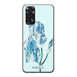 ERT GROUP mobiltelefonfodral för Xiaomi REDMI NOTE 11S 4G / REDMI NOTE 11 4G originalt och officiellt licensierat Babaco mönster Flowers 025, fodral tillverkad av TPU-plast