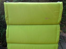 Dajar 57752 stoelkussen Ambiente 50127-2 Patio, groen, 105 x 50 x 5,5 cm