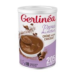 Gerlinéa - Crème Repas Minceur - Substitut de Repas Complet et Rapide - Saveur : Chocolat - 192686