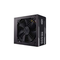 Cooler Master Alimentatore MWE 600 White 230V V2, Spina 80 PLUS Certificato UE, Ventola 120 HDB Silenziosa, Circuito DC-to-DC + LLC con Singola Linea +12V - 3 Anni di Garanzia