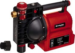 Einhell Pompa di irrigazione automatica GE-AW 1042 FS (1.050 W, indicatori del livello acqua/sporcizia/di aspirazione, protezione sottovuoto, protezione bruciatura/termica), rosso/nero