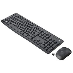 Logitech MK295 Silent Wireless Combo, QWERTY Pan Nordic Layout - Grey