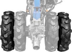 Güde 95182 Roues Jumelles Bleu 41 x 41 x 16,5 cm