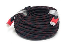 LEOFLA 30 m hög hastighet hane HDMI-kabel med guldpläterade kontakter
