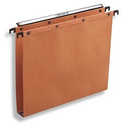 Elba 100330308 Suspension Files with Drawers 30 mm Base Kraft Paper Pack of 25 Orange