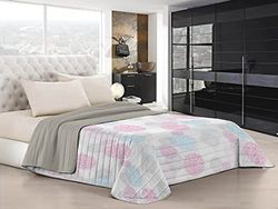 Italian Bed Linen Edredão de verão "Fantasy", microfibra, molecole, único