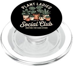 Giardinaggio del club sociale delle donne delle piante PopSockets PopGrip per MagSafe