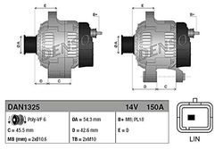 Nps DAN1325 - Generator