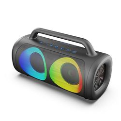 RYGHT - TOOGO XL R481047 - trådlös utomhushögtalare med RGB LED - 7 timmars batteritid - svart