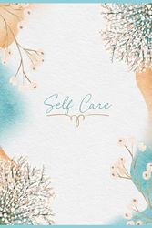 Self Care Journal: Blue / Cream Water Color