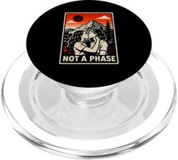 Orgullo lesbiano no es una fase Retro Mujeres Amor Mujeres LGBTQ+ PopSockets PopGrip para MagSafe