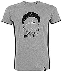 Molix T-Shirt Fisherman, Unisex Adult, Grey, M