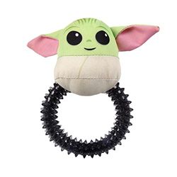 CERDÁ LIFE'S LITTLE MOMENTS - pour Les Animaux de Compagnie | Le Jouet de Dentition Mandalorian Baby Yoda – Produit sous Licence Officielle Star Wars®