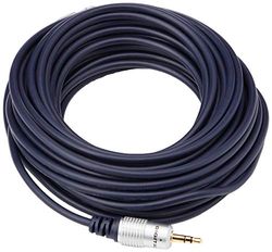 Pro Signal PSG03702 - Cavo jack stereo da 3,5 mm a presa jack stereo da 3,5 mm, 10 m, colore: Nero
