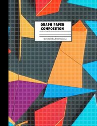 Graph Paper Composition Notebook Quad Ruled: 4x4 Grid (4 Squares Per inch) 100 Pages 8.5 x 11 inch Notebook For Math, Science, Sketching, Scaled Drawing