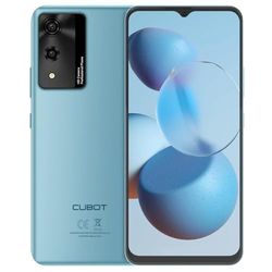 Cubot A10 - Smartphone de 6.6" HD+ de 90Hz, 4GB y 128GB, Cámara 48MP, Batería 5100mAh, Android 14, Procesador OctaCore, Color Azul