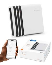Hekatron 31-6000001-01-XX White Genius Port Wireless Gateway for Smoke detectors, Receive fire Alarms Anytime and Anywhere