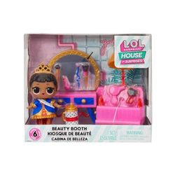 LOL Surprise OMG House of Surprises - COIFFEUSE - innehåller 1 x 7,6 cm Hennes Majestät docka med 8 överraskningar - för samlare och barn från 4 år