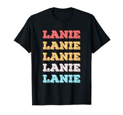 Simpatico regalo personalizzato Lanie Nome personalizzato Maglietta