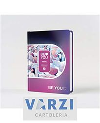 Be You Meme - Agenda escolar 2020-2021, tamaño estándar 13,5 x 18,2 cm, 2020-2021, selección de papelería Varzi desde 1956 rosa