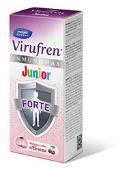 VIRUFREN ® Inmunomax Junior | Fortalece el sistema inmunitario | Jarabe con sabor a cereza | Para niños a partir de 3 años | 150ml