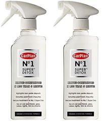 CarPlan N°1 Super Detox Iron Oxide Remover 600ml CSD600 (Pack of 2)