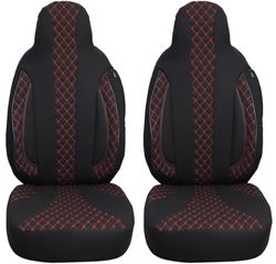 BREMER SITZBEZÜGE Measure Pilot - Fundas de Asiento de Coche compatibles con Volvo XC90 2 de Conductor y Pasajero a Partir de 2015, Juego de Fundas Protectoras para Asiento de Coche, Paquete de 2 en